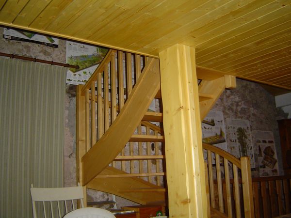 Aménagement de combles - Escalier + Lambris sous plancher